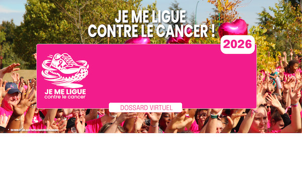 Dossard digital 2026-Je me ligue contre le cancer 31
